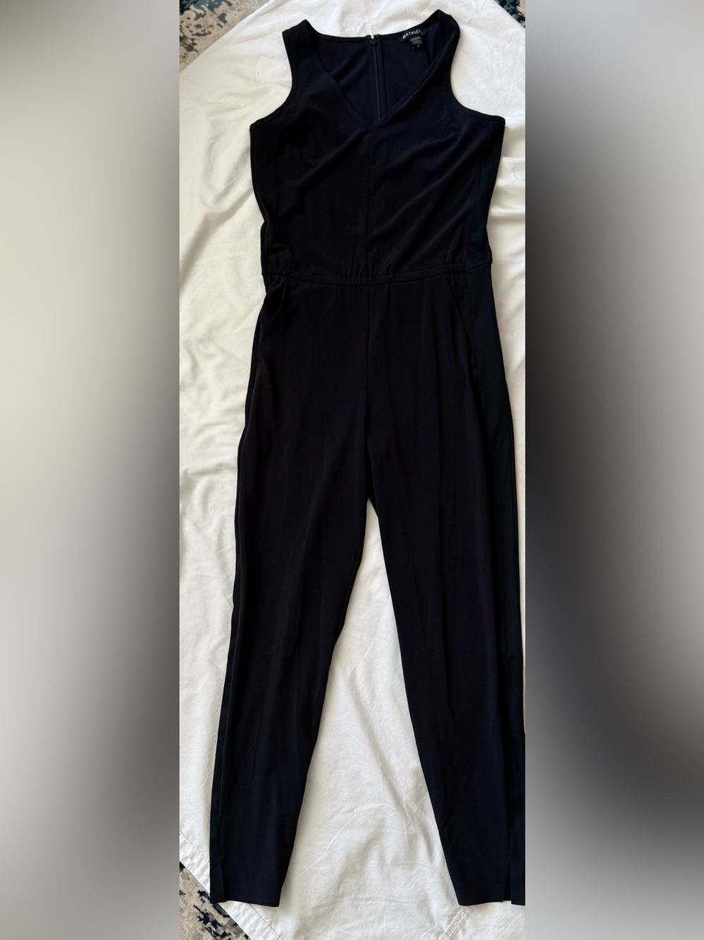 Athleta  Brooklyn Black Jumpsuit